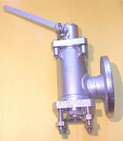 Клапан предохранительный с ручным подрывом ZBKp DN 40
