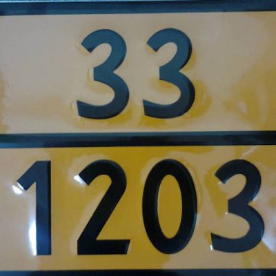 Знак бензовоза 1203 (НОВОГО ОБРАЗЦА)